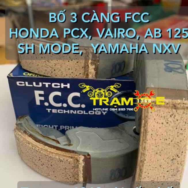 [HOT] BỐ BA CÀNG, BÚA CÔN FCC HONDA AIRBLADE 125, NVX, PCX, SH MODE, LEAD 125... giá xuất kho....