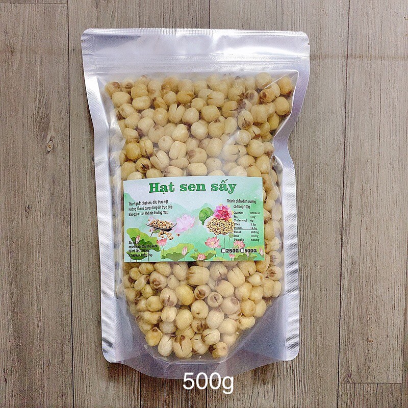 Hạt sen sấy giòn ăn liền