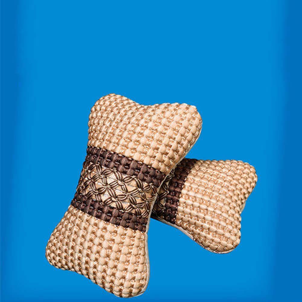 Gối Tựa Đầu Gắn Ghế Ngồi Xe Hơi Bằng Lụa Thoáng Khí