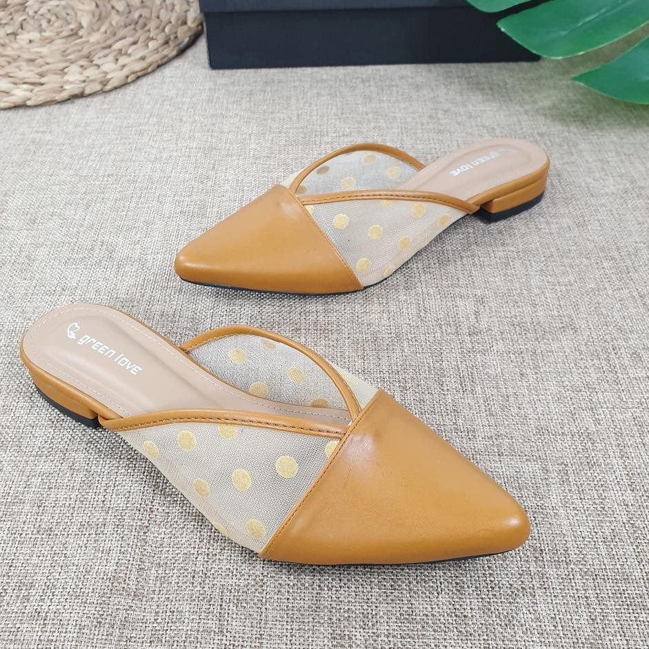 Dép Quai Ngang Họa Tiết Chấm Bi Xinh Xắn | BigBuy360 - bigbuy360.vn