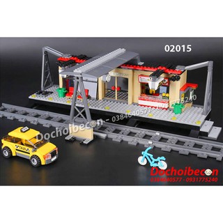 Lắp ráp Cities Lắp ráp Nhà ga xe lửa 02015 - 456 chi tiết