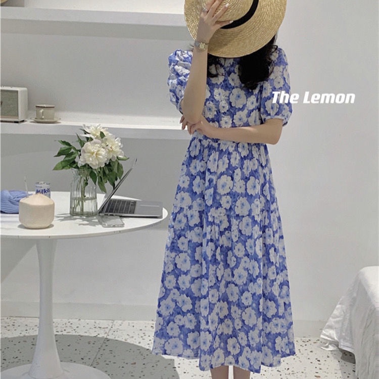 Đầm hoa phong cách Hàn Quốc 245