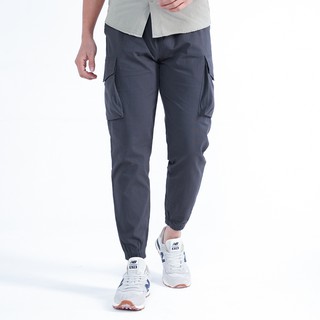 Quần Jogger Nam ROUGH Outfit Vải Đũi Sơ Gỗ ( Sồi ) Cao Cấp