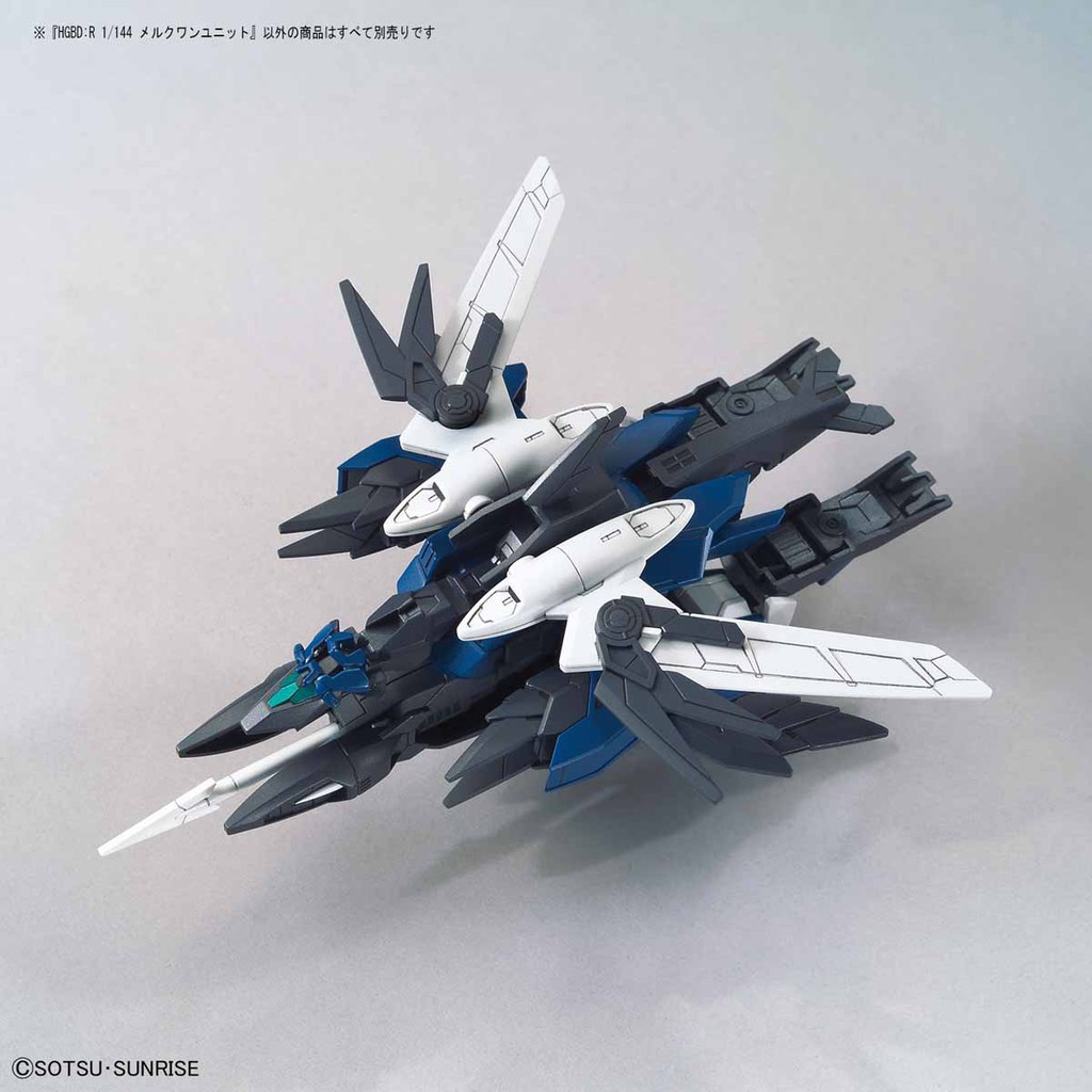 MÔ HÌNH GUNDAM BANDAI HGBD:R 017 1/144 GUNDAM MERCUONE UNIT MÔ HÌNH HG GUNDAM BUILD DIVER