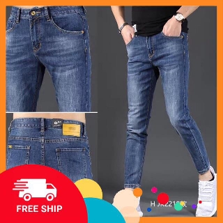 Quần Jean Nam Form Ôm Hàn Quốc Phong Cách