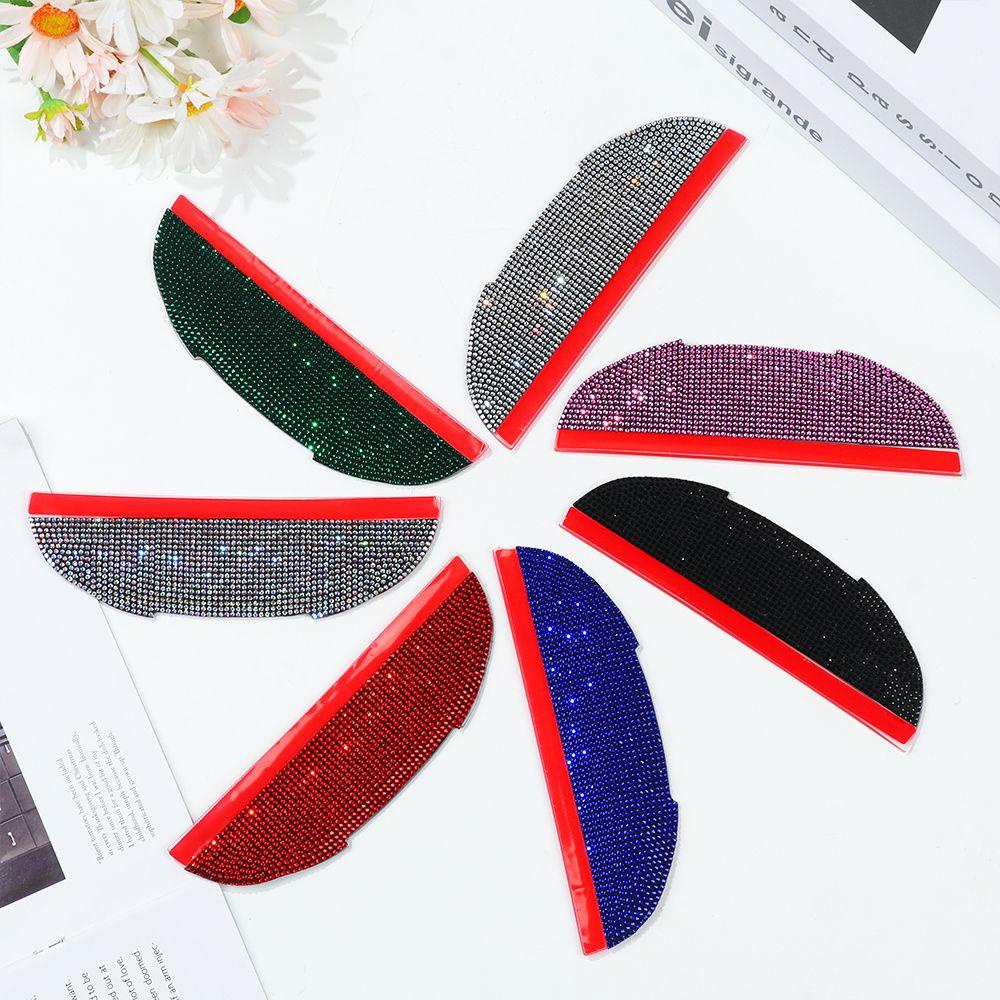 Miếng Dán Màu Sắc Lấp Lánh Trang Trí Gương Chiếu Hậu Xe Hơi