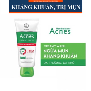 Kem rửa mặt ngăn ngừa mụn Acnes Creamy Wash