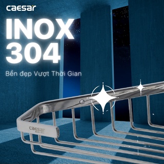 Kệ góc nhà tắm 1 tầng Caesar ST831V inox 304