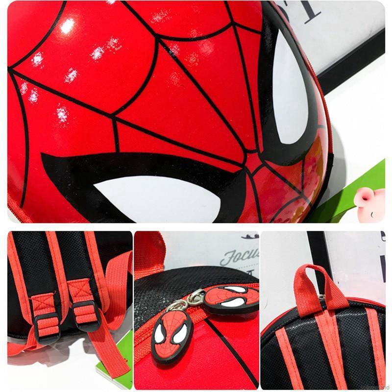 Ba lô đi học hình người nhện dễ thương cho bé