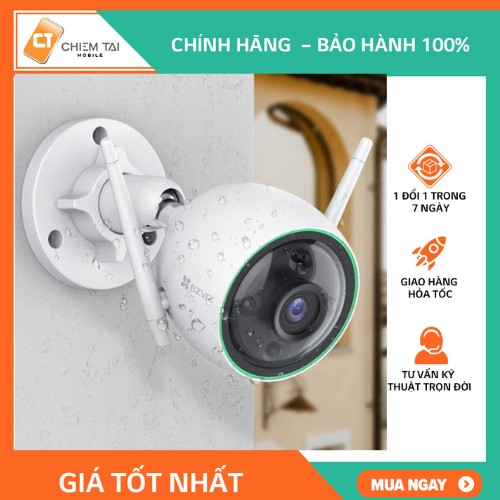 Camera IP Wifi Outdoor EZVIZ C3N Color Night Version 1080P