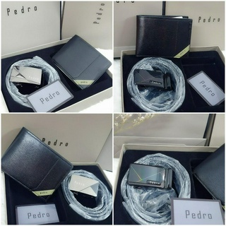 Combo ví + thắt lưng/ dây nịt nam khóa tự động có hộp đựng và túi tặng kèm 150CB Pê đê rô