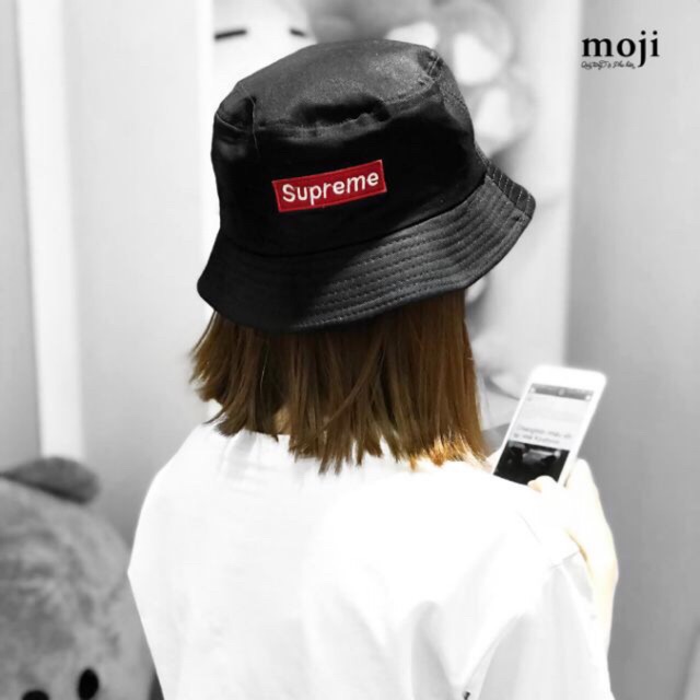 Mũ Bucket Supreme Mác Đỏ