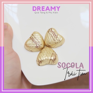Combo 100 viên Socola, chocola, sô cô la hình trái tim chính hãng Pháp làm quà tặng ngày 8/3