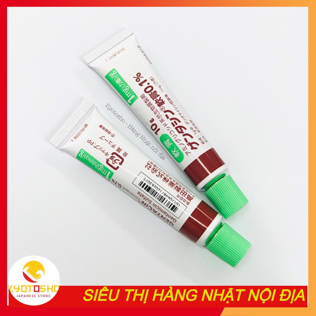 Kem giảm sẹo Gentacin Nhật Bản 10g