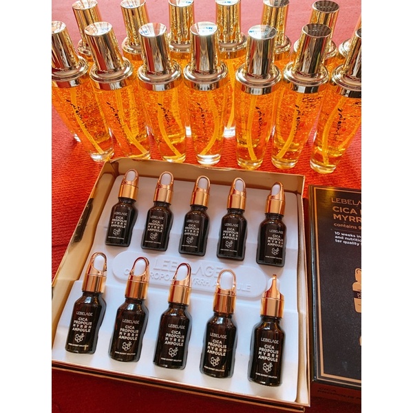 Tế bào gốc mụn thâm nám lỗ chân lông keo ong Chúa Lebelage Cica Propolis Myrrh Ampoule ✅ | BigBuy360 - bigbuy360.vn