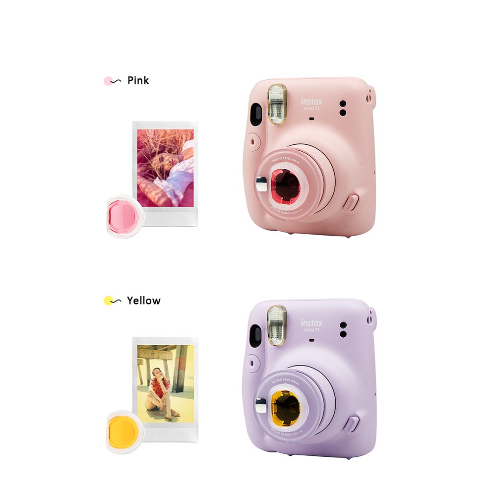 Bộ Lọc Cho Ống Kính Máy Ảnh Fujifilm Instax Mini 11 6 Màu