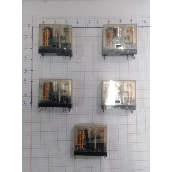 Relay / Rơle / Rờ le / Omron / G2R-2A / 05VDC/ 6 Chân/ 5A
