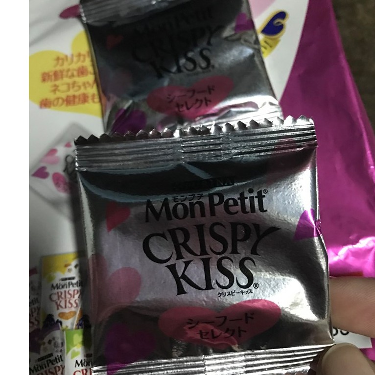 Bánh Crispy Kiss gói 3g vị hải sản