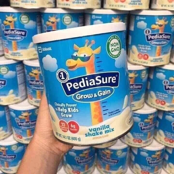 Sữa Bột Vị Vani Pediasure Grow &amp; Gain Mỹ Hộp 400gr