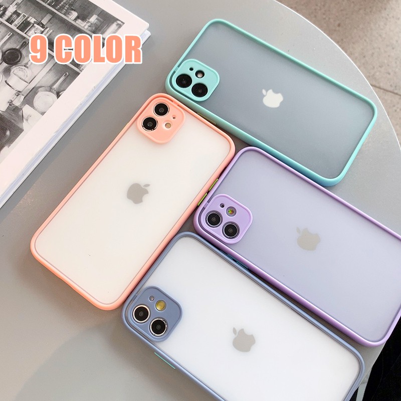 Case for iPhone 11 Pro Max Vỏ điện thoại chống va đập For iPhone 6/6 7+ 8 Plus iPhone SE 2020 Xs Max XR Vỏ bao đầy đủ