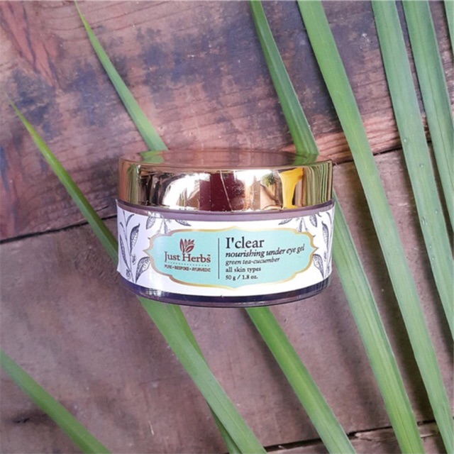 gel mắt ngày giảm thâm Just Herbs i'clear gel