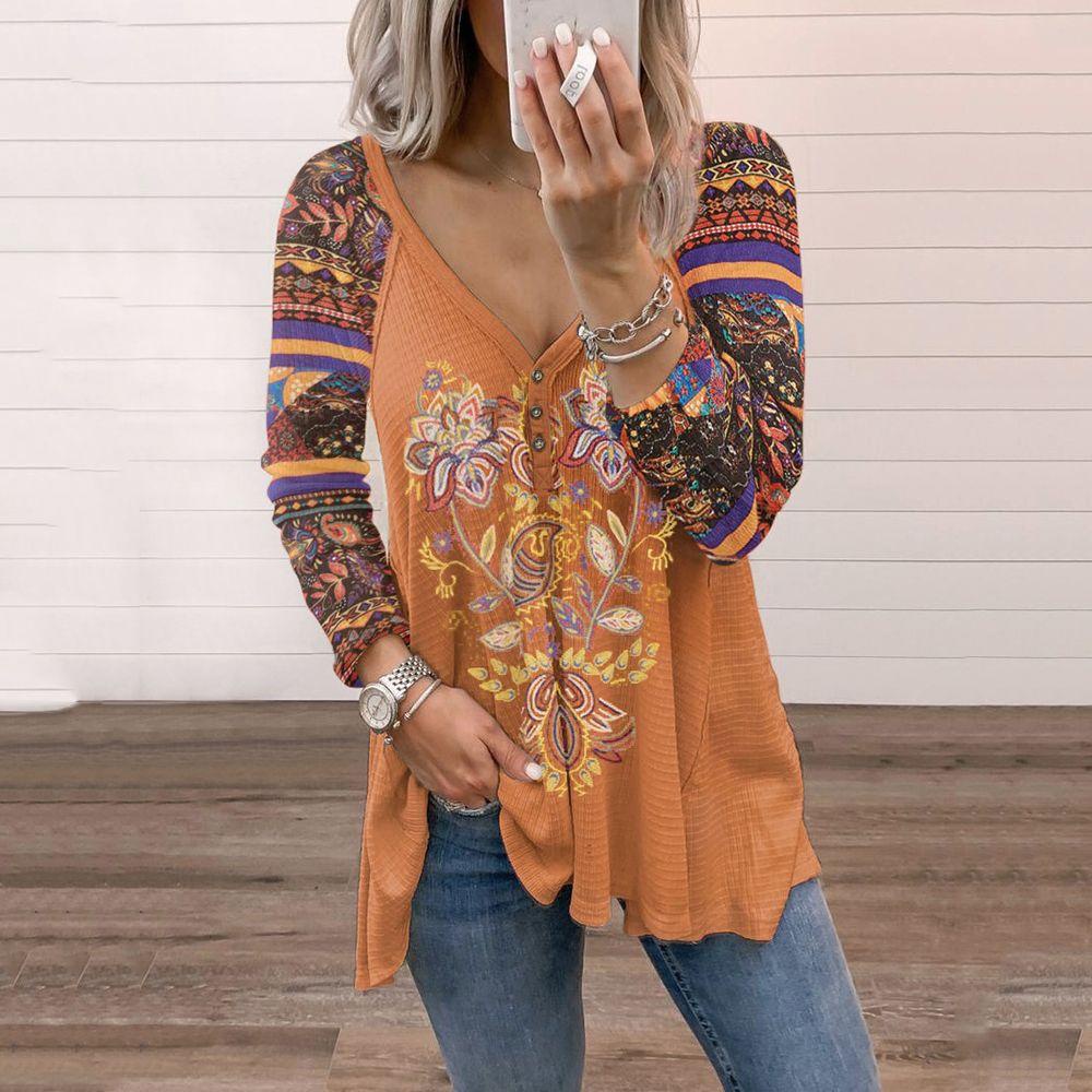 Áo Dài Tay Chất Liệu Polyester Thời Trang Thu Đông Cho Nữ