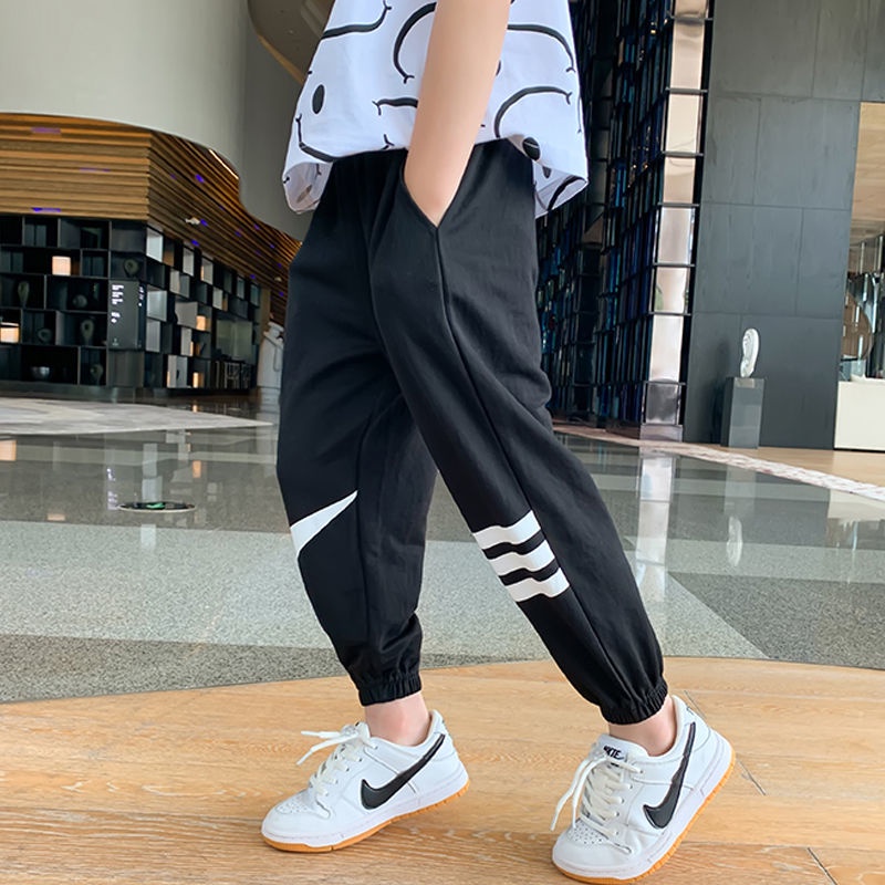 Quần Dài Dáng Rộng Chống Muỗi Phong Cách Mùa Hè Hàn Quốc Hàng Mới 2022 Thời Trang Mùa Hè Dành Cho Bé Trai