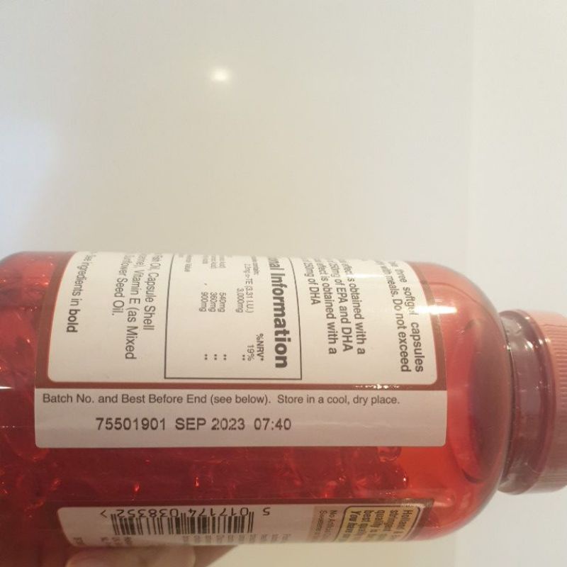 [Có Bill] [250 Viên] [1000mg] OMEGA3 hàm lượng cao holland and barrett . | Thế Giới Skin Care