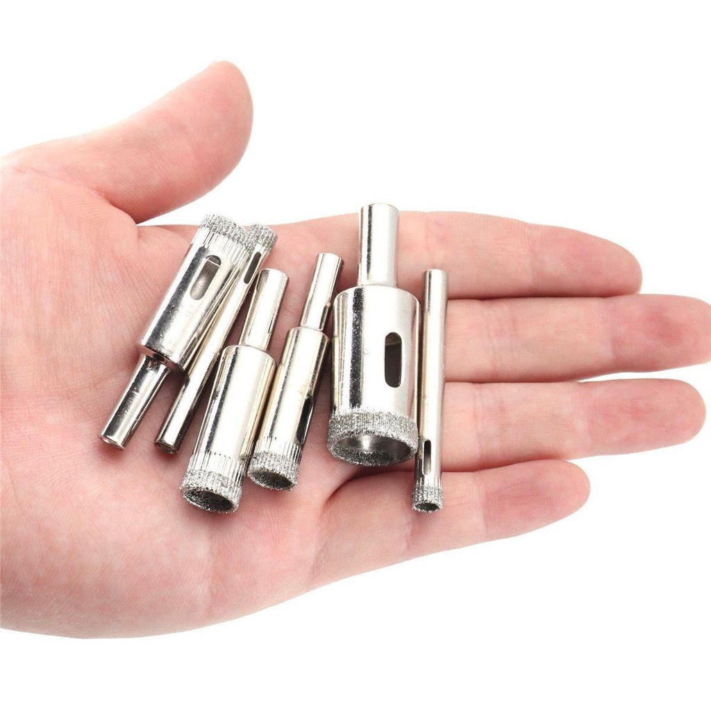 Set 30 Lưỡi Cưa Lỗ Kính Đá Hoa Cương / Sứ / Gạch Men