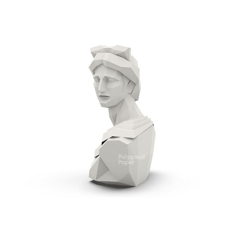 Bộ kit Mô hình giấy 3D tượng thần Apollo học vẽ hình họa, trang trí nhà cửa, shop thời trang