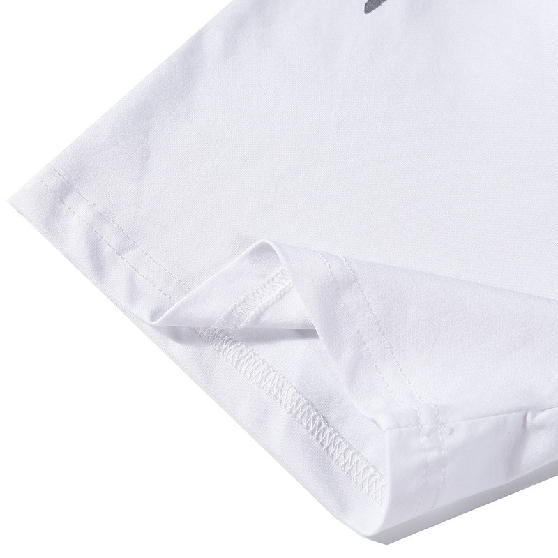 Áo Thun Cotton Ngắn Tay In Hình Đôi Cánh Độc Đáo Thời Trang Cho Nam Nữ