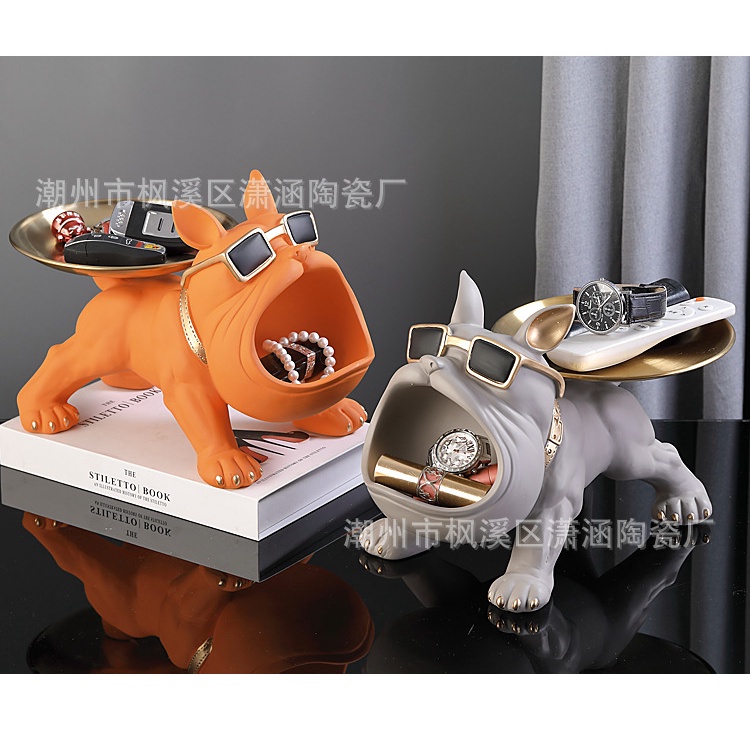 Hộp Đựng Chìa Khóa Hình Chú Chó Bull Sáng Tạo