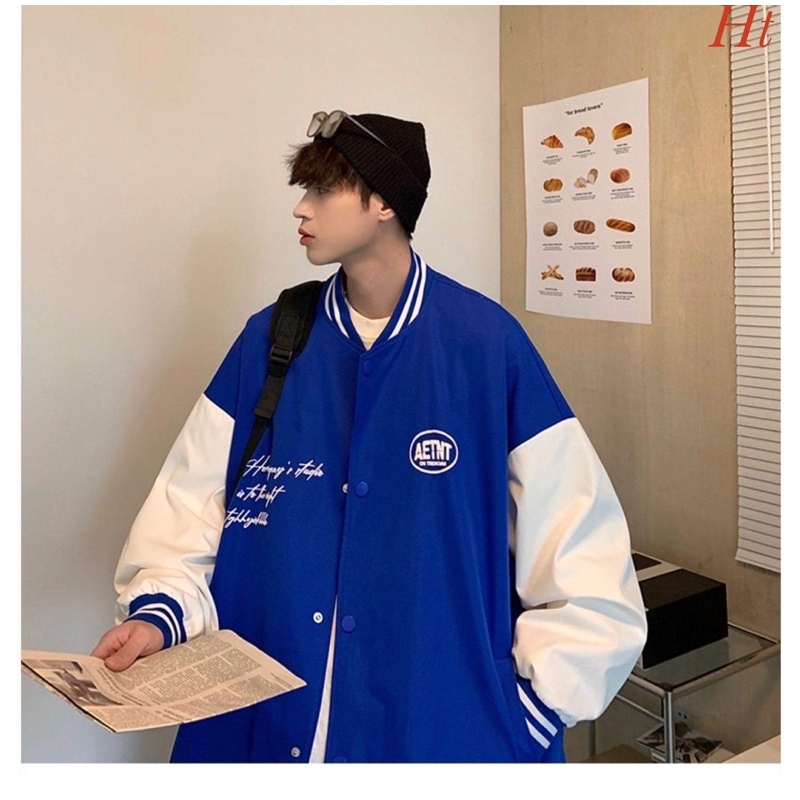 Áo khoác bomber nỉ AET HT12