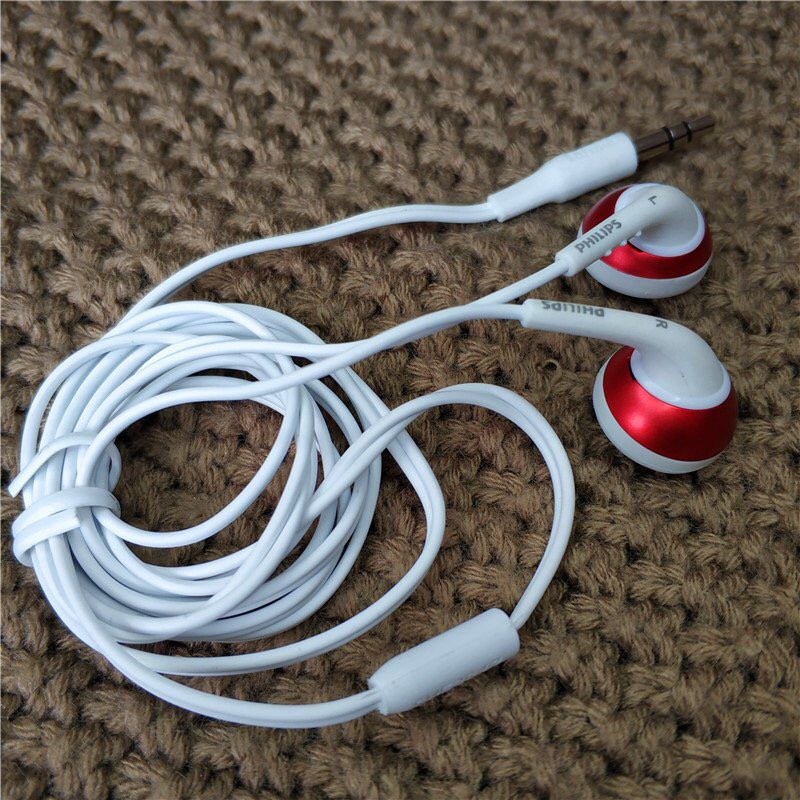 Tai nghe siêu nhỏ gọn, trọng lượng nhẹ, giắc cắm 3.5m Philips SHE1350 / SHE3010