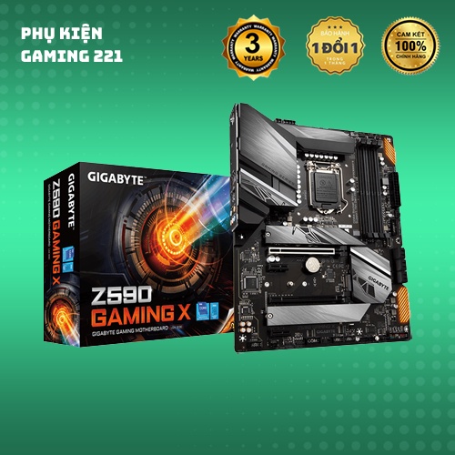 Mainboard Bo Mạch Chủ Gigabyte Z590 GAMING X Hàng Chính Hãng