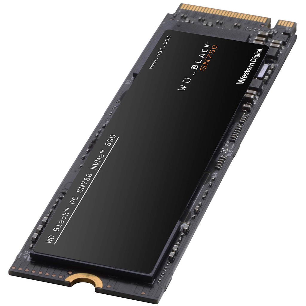 Ổ cứng SSD M2 PCIe WD Black SN750 2TB NVMe 2280 (WDS200T3X0C) Gen3 x4 -  bảo hành 5 năm