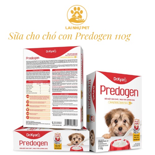 Dr.Kyan Predogen - Sữa chó hộp giấy 110g - Lai Nhự Pet