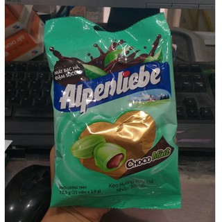 Kẹo Alpenliebe Bạc hà nhân Socola