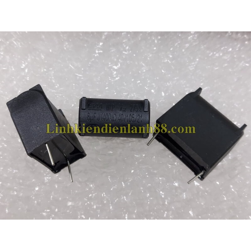 Tụ Bếp từ MKP 8UF 275VAC 400VDC Dáng Đứng Mới !
