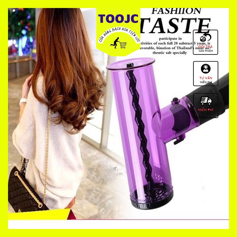 ỐNG SẤY XOĂN TÓC - ỐNG TẠO KIỂU TÓC CHO MÁY SẤY