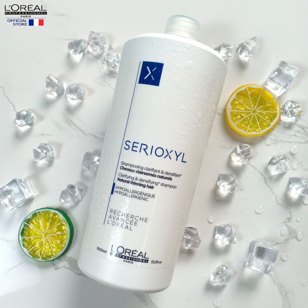 DẦU GỘI GIÚP NHANH MỌC TÓC LÀM DÀY TÓC SERIOXYL 1000 ML - LOREAL PROFESSIONAL