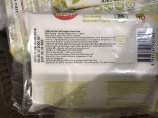 Khăn ướt Huggies 10 tờ