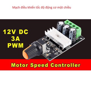 Mạch điều khiển tốc độ động cơ một chiều 5V-28V 3A