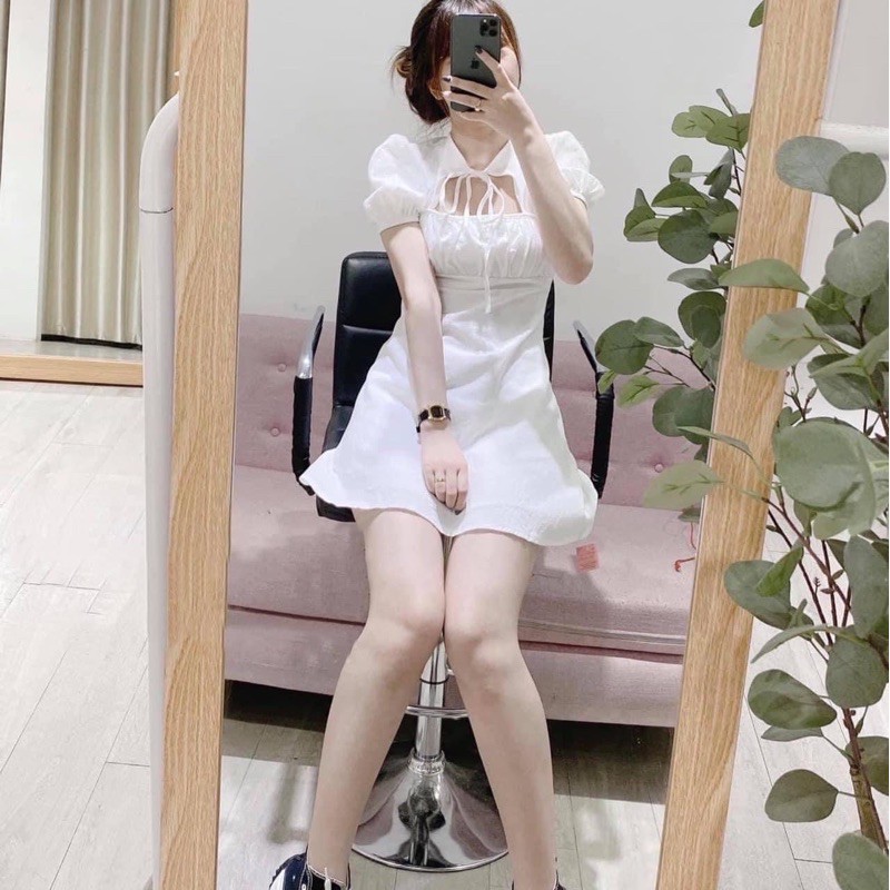 [Video/ảnh thật] Đầm thiết kế xếp li ngực Quảng châu | BigBuy360 - bigbuy360.vn