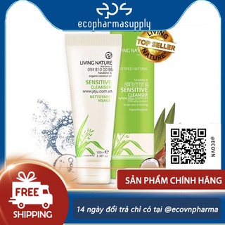 Sữa rửa mặt cho da nhạy cảm Living Nature Sensitive Cleanser 100ml