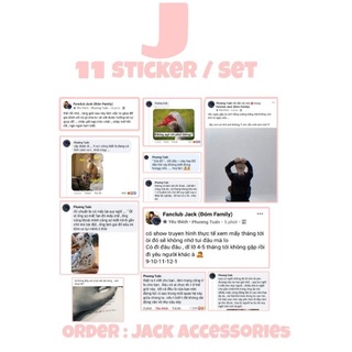 Sticker Phương Tuấn (Jack-J97) ✨Freeship✨