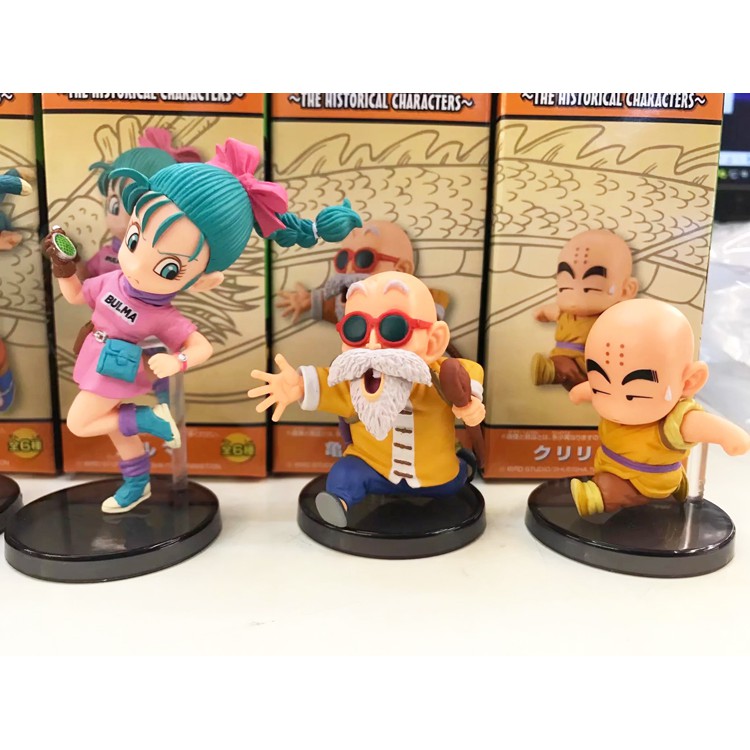 Set 8 Mô hình songoku dễ thương chính hãng WCF