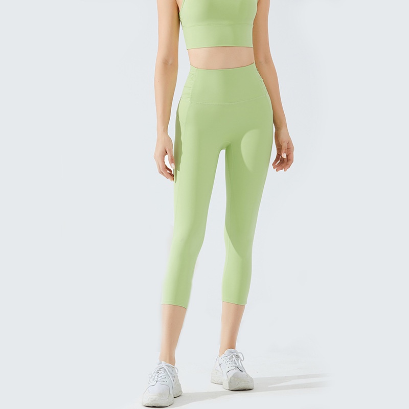 Quần legging thể thao lưng cao 7/8 cho nữ