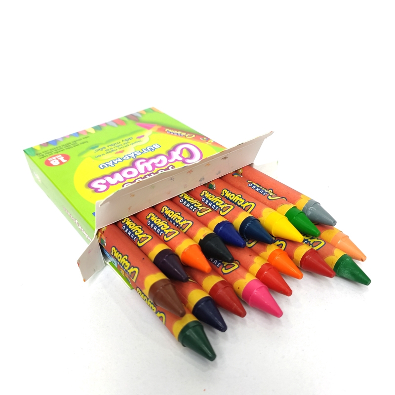 Bút Sáp Màu Chicko Jumbo Crayons - 18 Màu - DK3304-18 - CHICKO