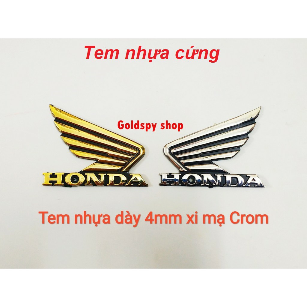 Tem Honda Cánh Chim ( giá 1 cặp / 2 cánh )